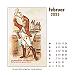 Kalenderblatt Februar 2025: Wer seinen Stiefel vertragen kann - Knstler unbekannt